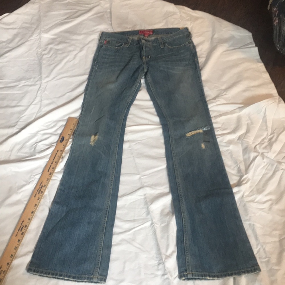 Hollister button fly jeans NWT size 5 long
